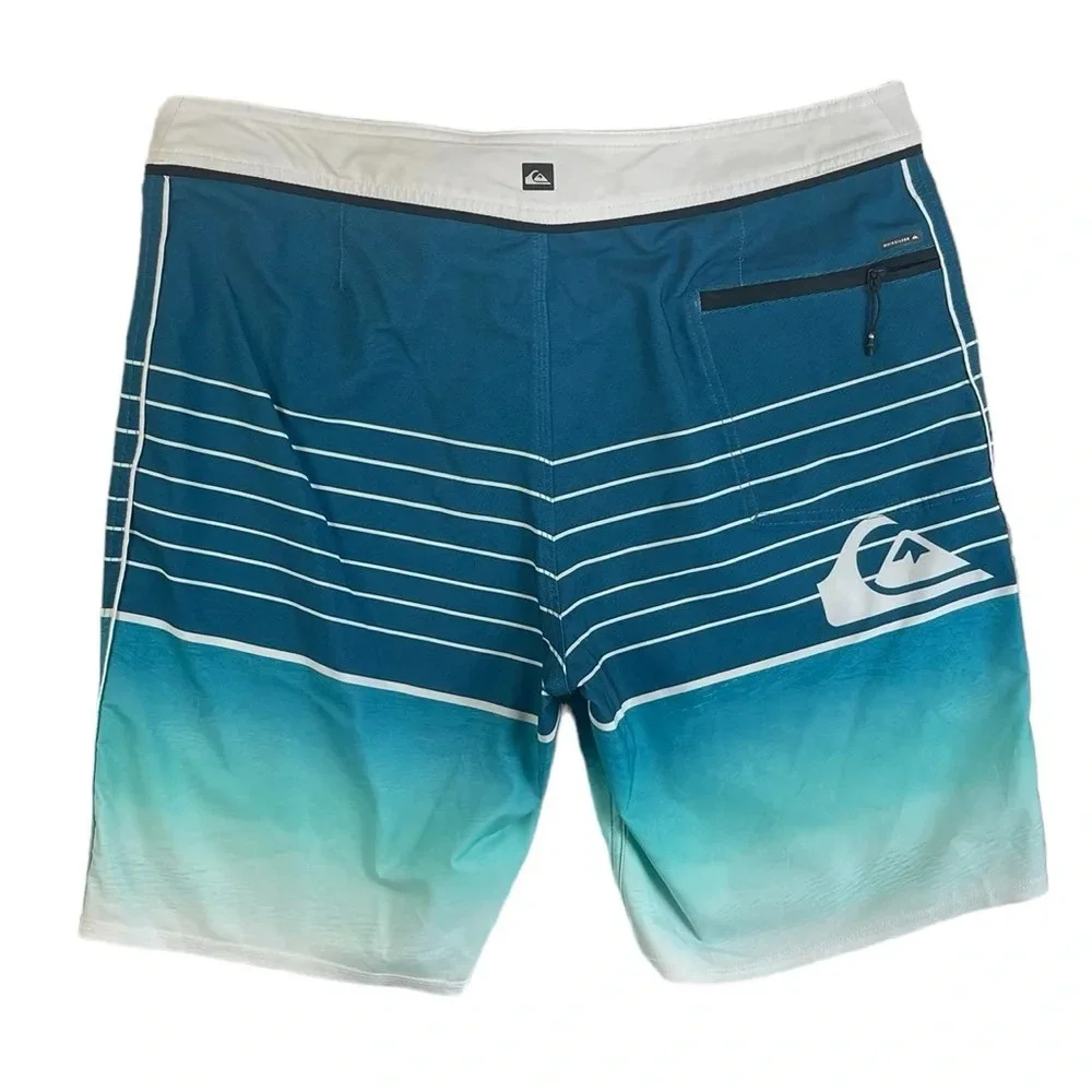 SH756 Men’s Quicksilver High Line 4 Way Stretch Beach Board Shorts 34